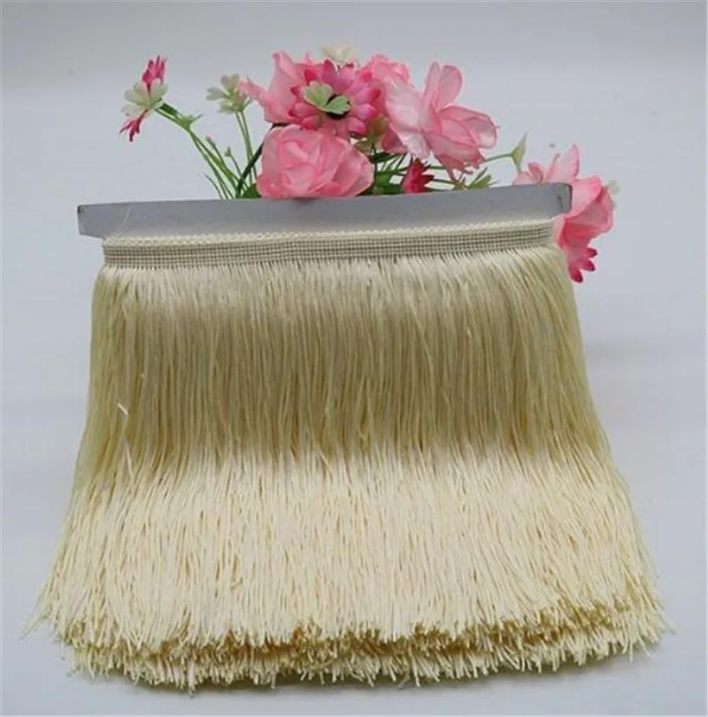 10/15/20/30cm Yard Lace Trim Tassel Fringe DIY Latin Dress Stage Clothes Accessories Decorative Tassels for Curtains Lace