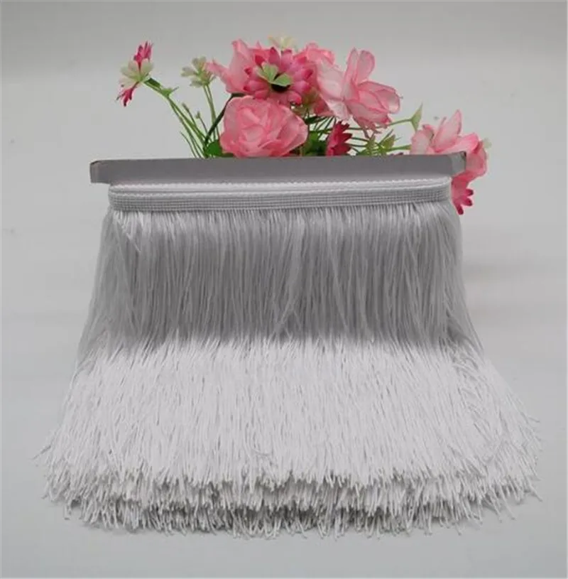 10/15/20/30cm Yard Lace Trim Tassel Fringe DIY Latin Dress Stage Clothes Accessories Decorative Tassels for Curtains Lace