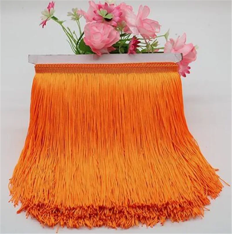 10/15/20/30cm Yard Lace Trim Tassel Fringe DIY Latin Dress Stage Clothes Accessories Decorative Tassels for Curtains Lace