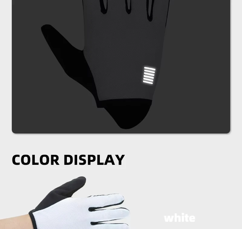 YKYWBIKE Breathable Cycling Gloves Touch Screen Riding MTB Bike Bicycle Gloves Motorcycle Winter Autumn Bike Long Finger Gloves