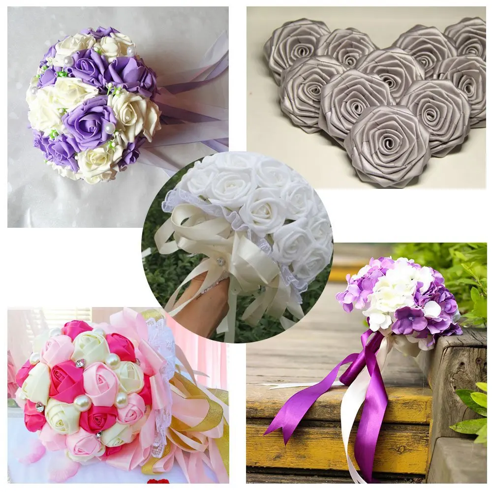 22meters 6mm 10mm 15mm 20mm 25mm 40mm 50mm Silk Satin Ribbons for Crafts Bow Handmade Gift Wrap Party Wedding Decorative