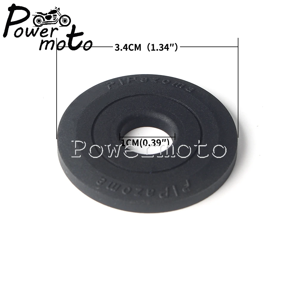 34mm Rear Fender Seat Mount Rubber Gasket For Harley Touring CVO Softail Slim Sportster Dyna Street Fat Bob Low Rider Wide Glide