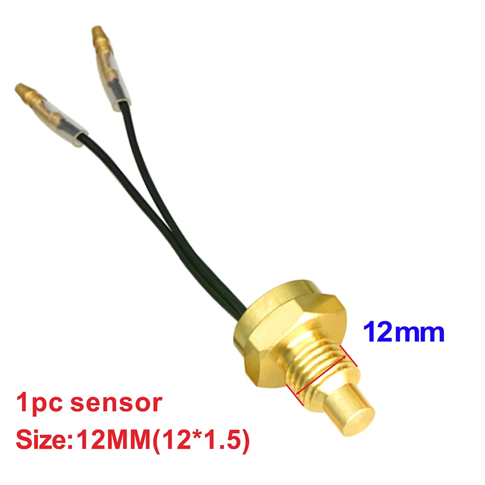 12V 24V Car Truck Digital Water Temperature Sensor NPT1/8 50K Head Plug 10mm 12mm 14mm 16mm 17mm 18mm 21mm Water Temp Sender