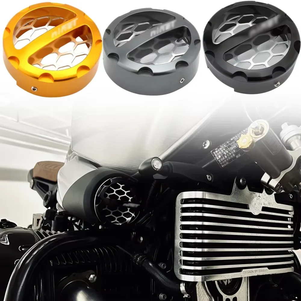 For BMW R Nine T R9T 2013-UP Air Intake Cover CNC Air Intake Filter Black Gold RNineT Motorcycle Accessories