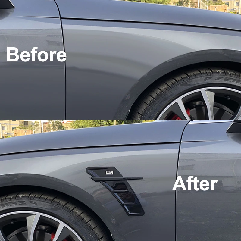 Car Fender Vents For AUDI Q5 SQ5 A6 C6 A3 8V A4 B8 A5 A7 Sline S3 S4 S5 S6 Side Wing Sports Trims Sticker 2021 New Styling