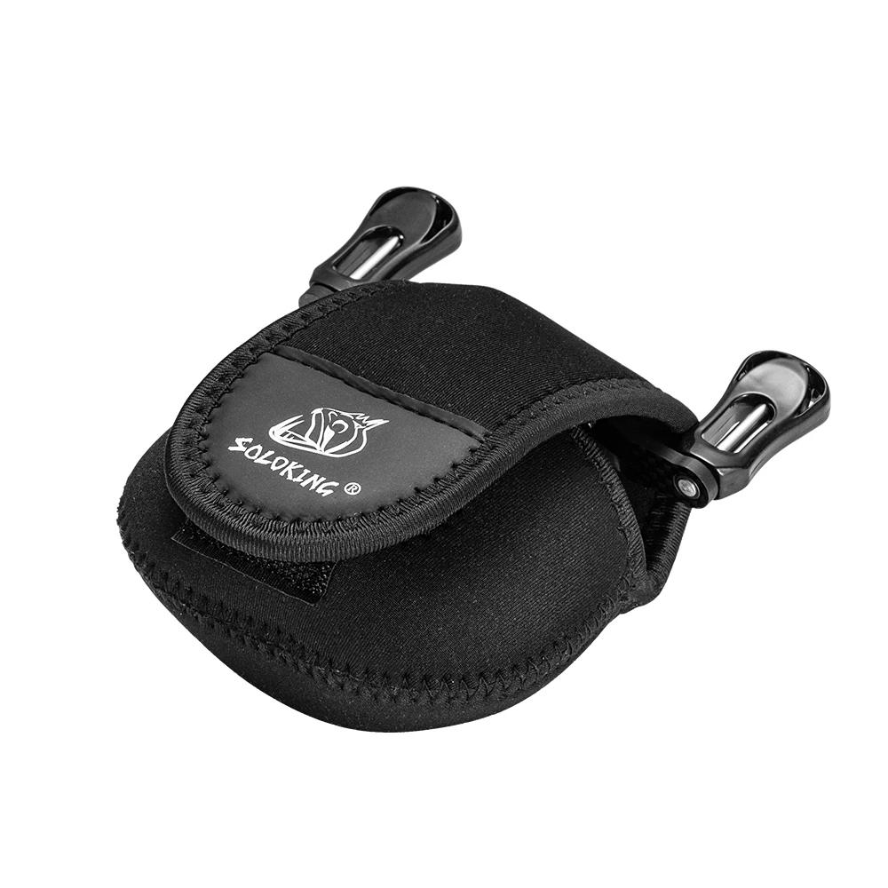 Soloking Fishing Reel Case Baitcasting Reel Bag Reel Cover Protective Fishing Tackle Accessories