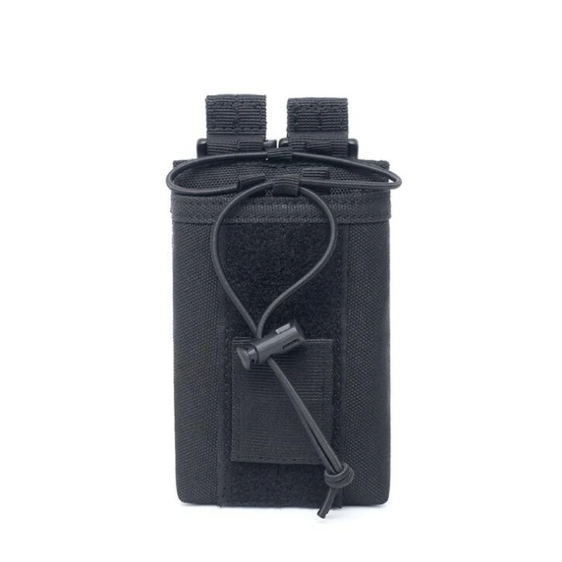 Tactical Radio Holder Molle Radio Pouch Case Heavy Duty Radios Holster Bag for Two Ways Walkie Talkies Baofeng Hunting Equipment