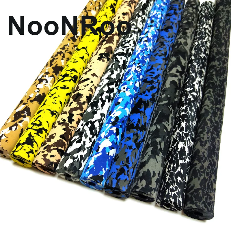 NooNRoo camo EVA grips straight camo Handle fishing rod DIY Repair Rod 1pcs free shipping