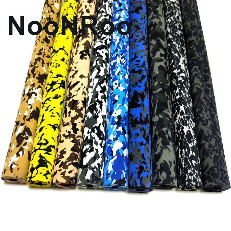 NooNRoo Camo EVA Grips Straight Camo Handle Fishing Rod DIY Repair Rod 1pcs Free Shipping