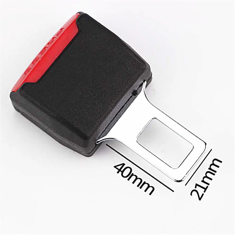 Car seat belt accessories lock tongue for Toyota Corolla Camry CHR GT86 Rav4 Yaris FT86 FR-S Accessories