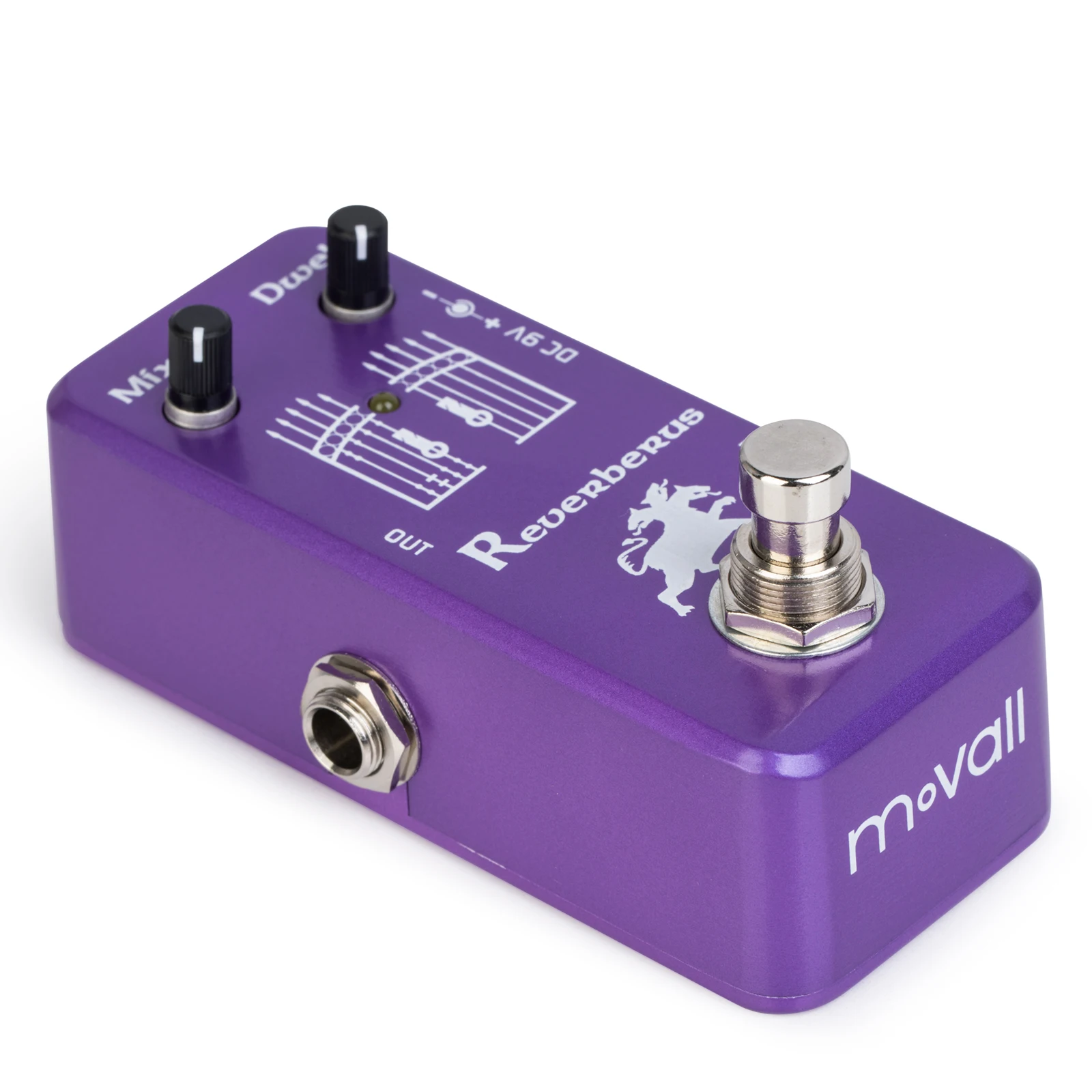 Movall Electric Guitar Effect Pedals Distortion/Overdrive/Delay/Reverb/Tremolo/Compressor/Noise Gate/Chorus/Phaser/Fuzz/Boost