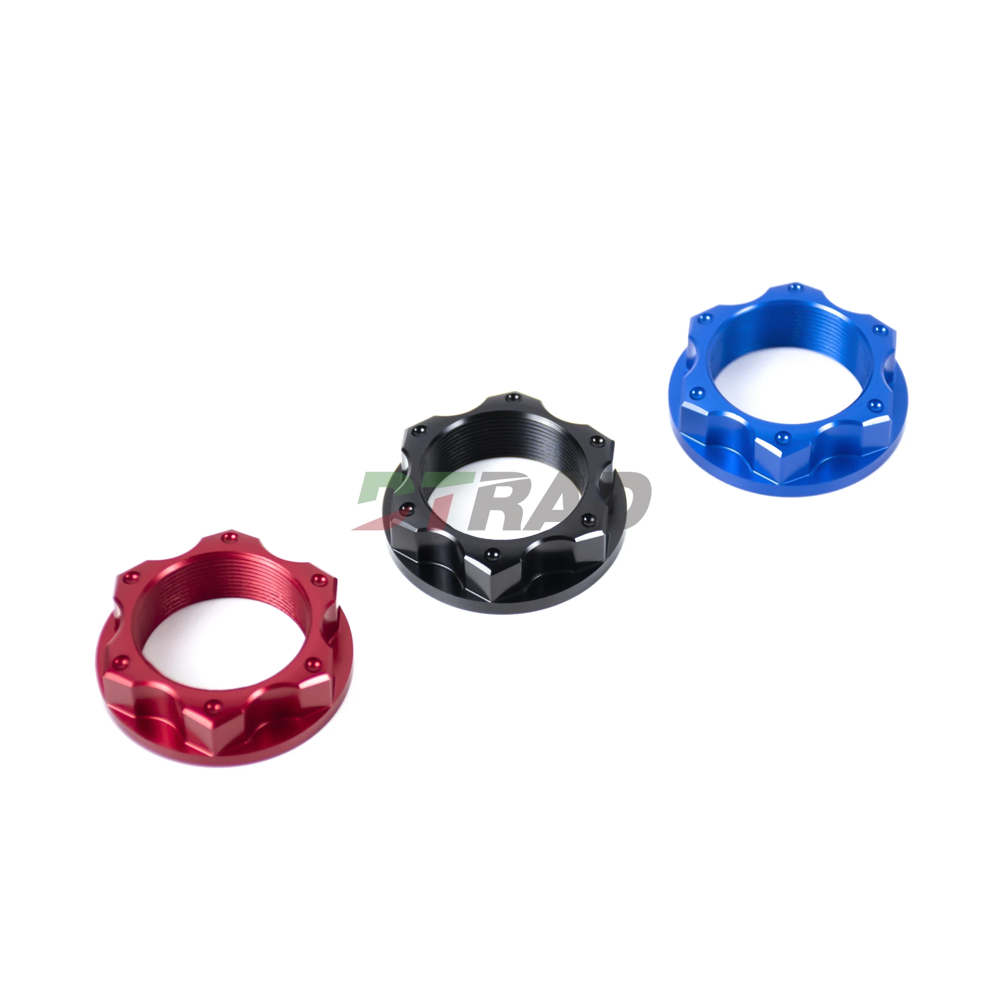 TWM CNC ALUMINUM STEERING STEM NUT M28 1.0 FOR Yamaha R1 R6 YZF-R1 YZF-R6 FZ8N FZ1N FZ800 FZ1000 FZ8 FZ1 Motorcycle Accessories