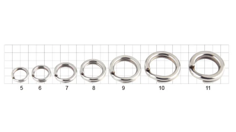 Fishing Stainless Split Rings