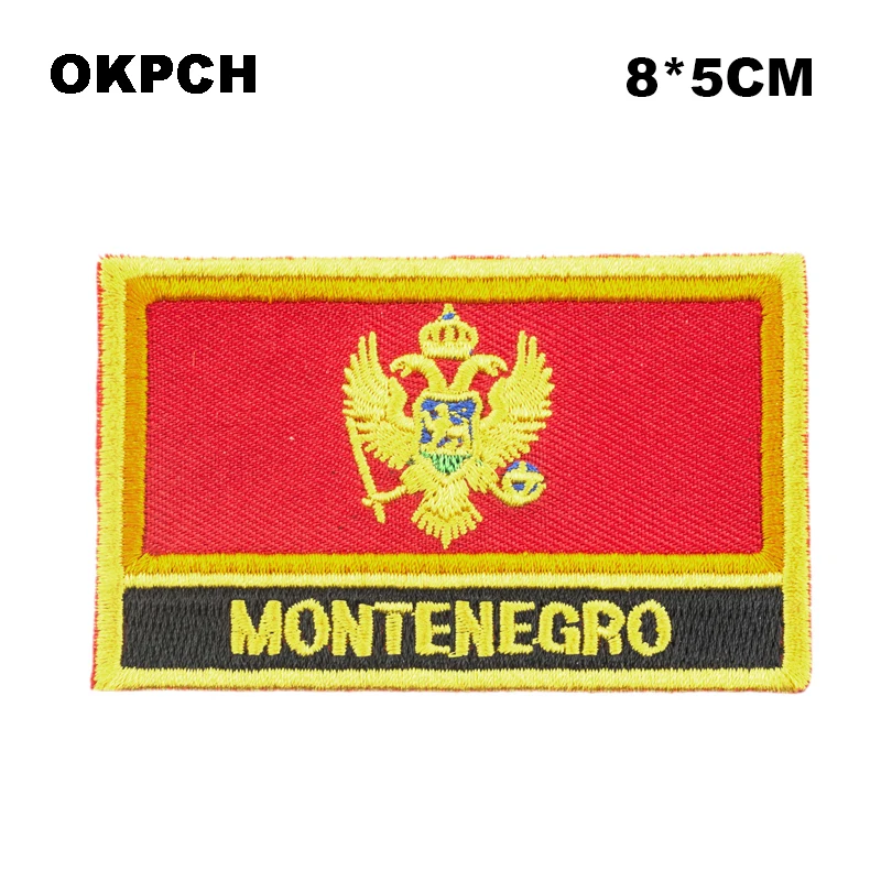 Maldives Flag Embroidery Patches Iron on Saw on Transfer patches Sewing Applications for Clothes in Home&Garden