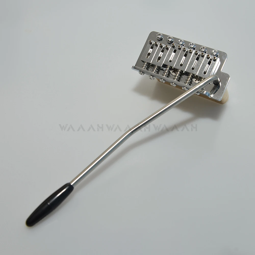 clearance sale!Guitar Tremolo Bridge 36mm 42mm Brass Saddle Stainless Steel Plate Finishing For ST Guitar CNC Machined