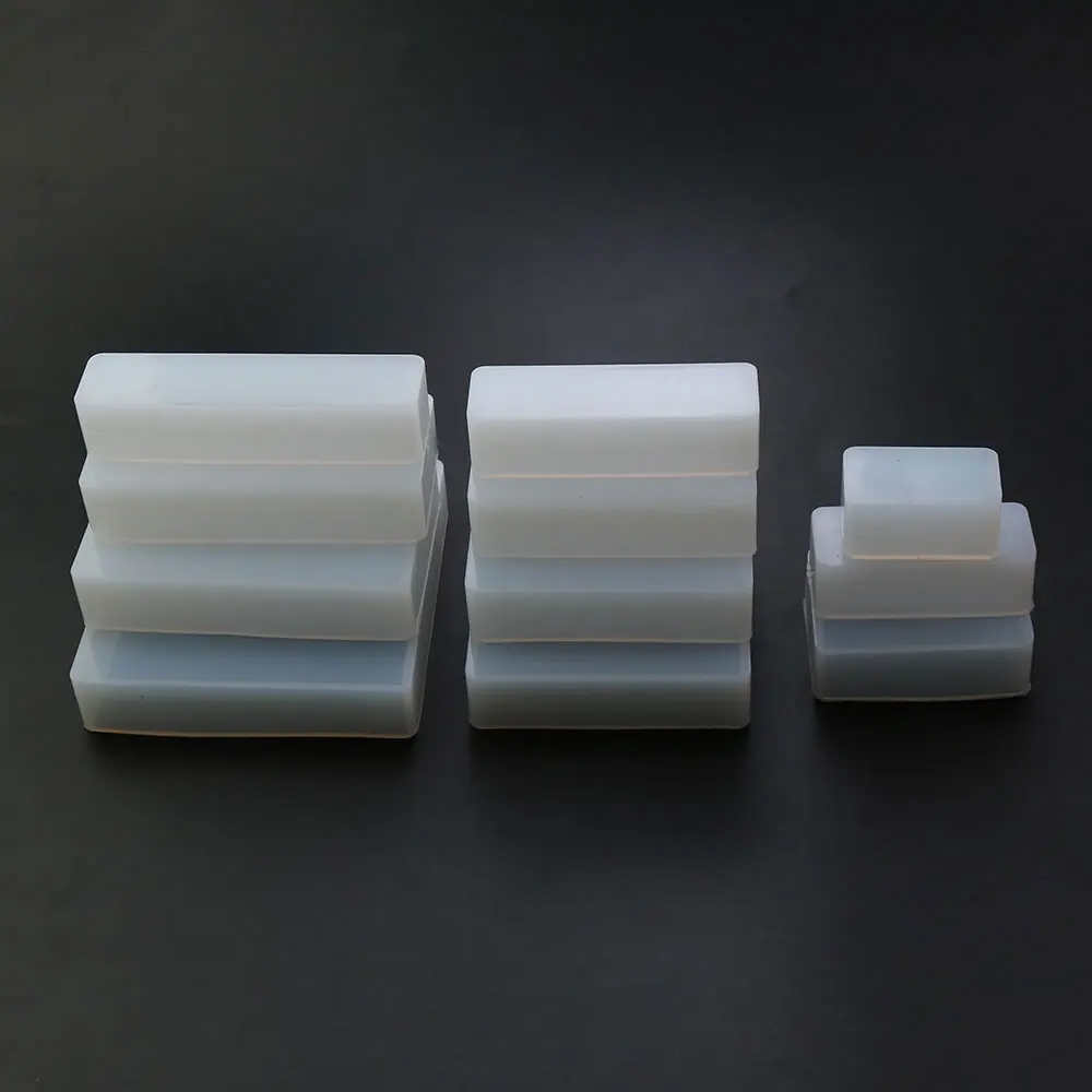 JCD Cuboid Cube Resin Mold Crystal Epoxy Silicone Mold Diy Candle Mold Square Rectangular Casting Tools Accessories