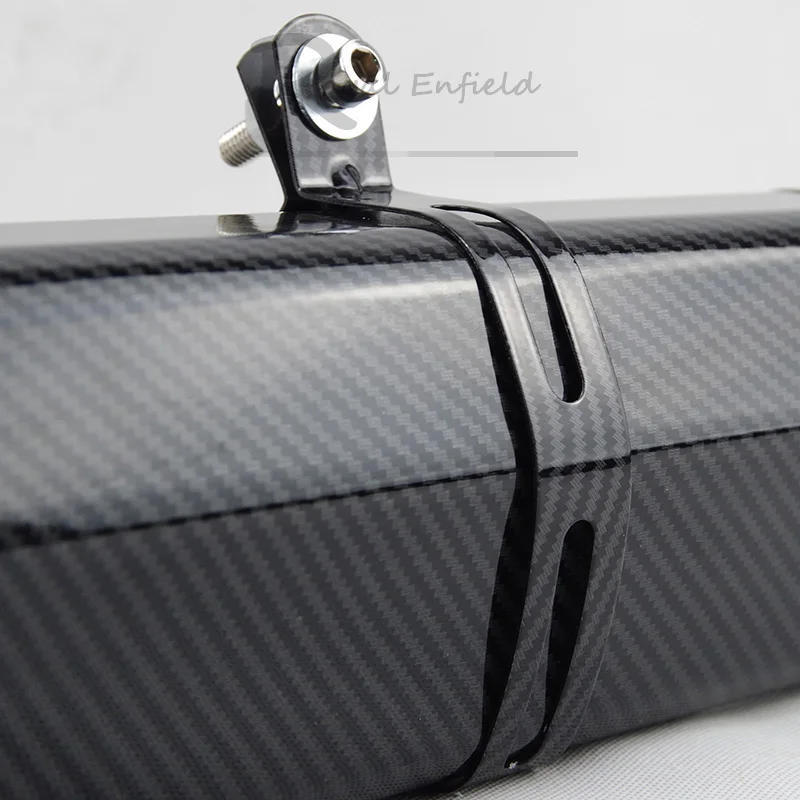 Motorcycle Exhaust Muffler Escape Clamp Carbon Fiber Hanger Bracket 90mm 100mm 120mm for Yoshimura for akrapovics for SC for TBR