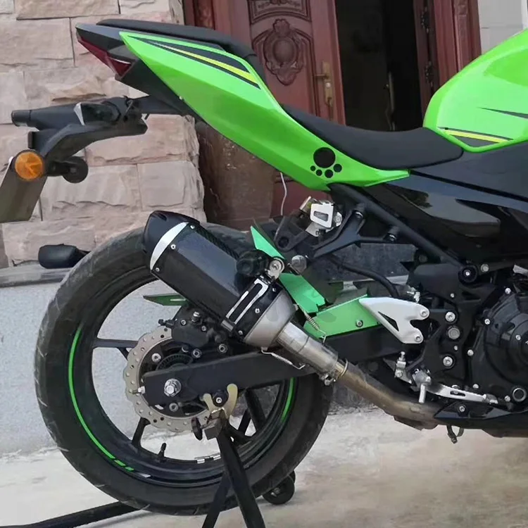 Motorcycle Exhaust Muffler Escape Clamp Carbon Fiber Hanger Bracket 90mm 100mm 120mm for Yoshimura for akrapovics for SC for TBR