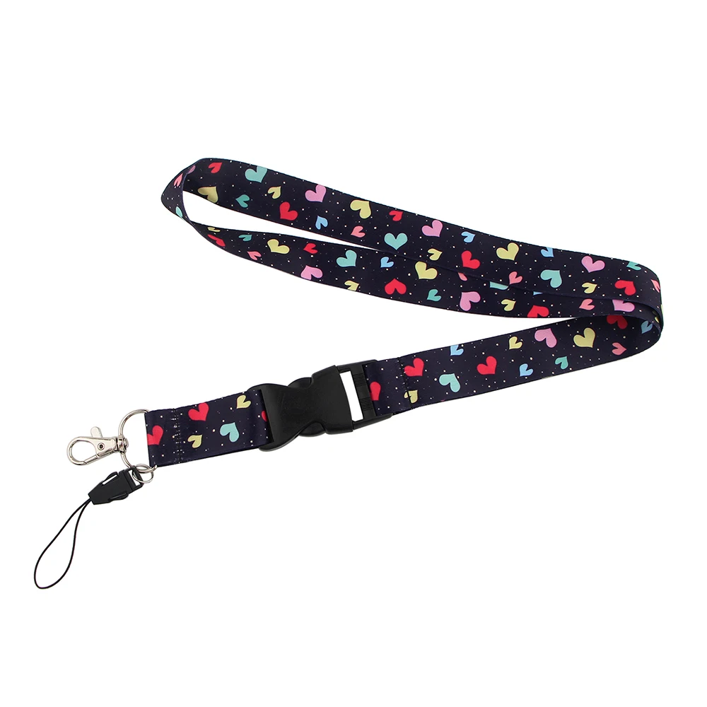 Ransitute R1593 Equation Music Fashion Buckle Lanyard Bus ID Name Work Card Badge Holder For Nurse Doctor Student Accessories