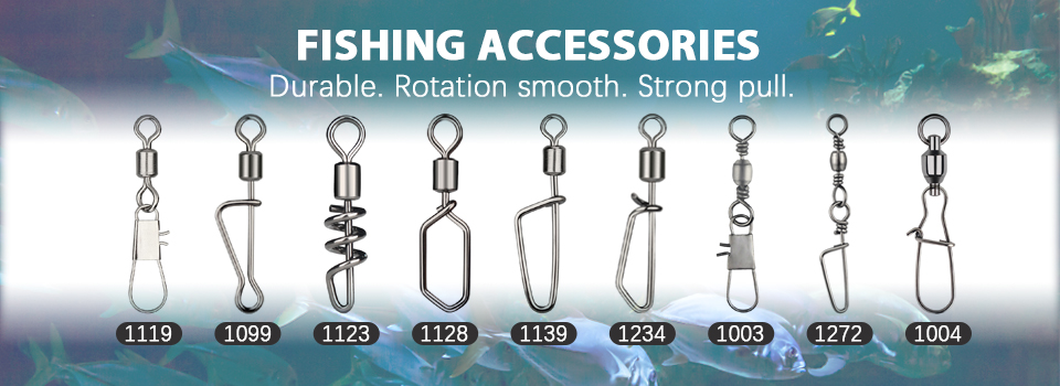DNDYUJU 50pcs Fishing Connector Diamond Eye Impressed Rolling Swivel 8-Word Ring Connector Swivel Solid Ring For Carp Fishhooks