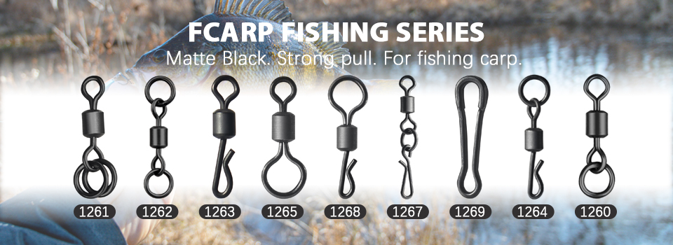 DNDYUJU 50pcs Fishing Connector Diamond Eye Impressed Rolling Swivel 8-Word Ring Connector Swivel Solid Ring For Carp Fishhooks