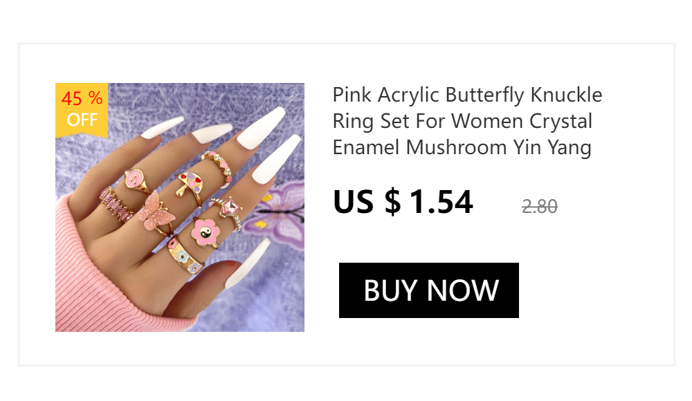 Fashion Stainless Steel Couple Engagement Rings For Women Men Crystal I LOVE YOU Ring 2021 Wedding Jewelry Gift