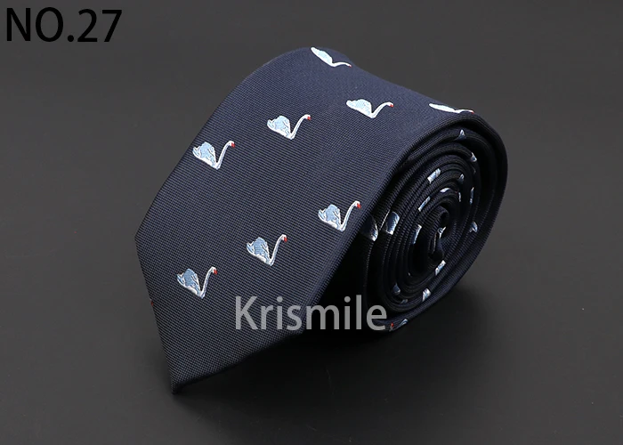 Mens Fashion Polyestert Ties Jacquard Cravat Men Animal Plant Skull Flower Woven Tie Wedding Party Gift Luxury Neck Tie
