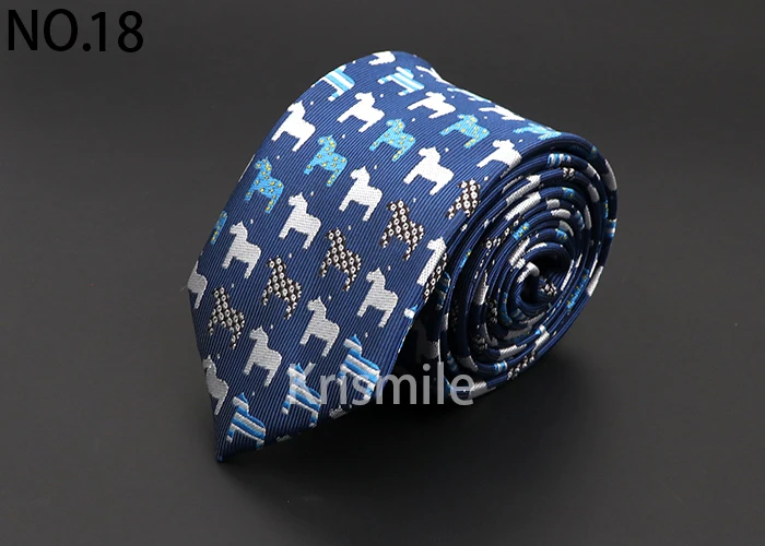 Mens Fashion Polyestert Ties Jacquard Cravat Men Animal Plant Skull Flower Woven Tie Wedding Party Gift Luxury Neck Tie