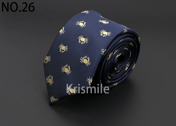 Mens Fashion Polyestert Ties Jacquard Cravat Men Animal Plant Skull Flower Woven Tie Wedding Party Gift Luxury Neck Tie