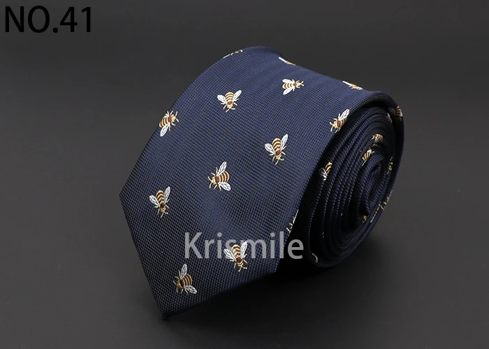 Mens Fashion Polyestert Ties Jacquard Cravat Men Animal Plant Skull Flower Woven Tie Wedding Party Gift Luxury Neck Tie