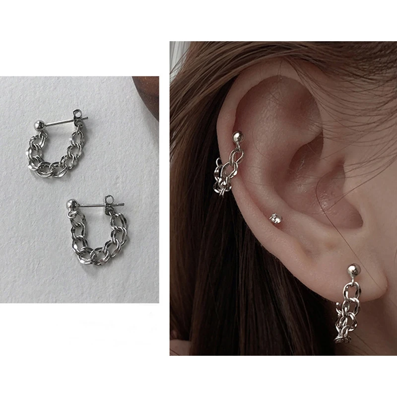 Minimalist Long Tassel Drop Earrings For Women Gold Color Geometric Water Drop Hanging Ear Line Party Jewelry Pendientes