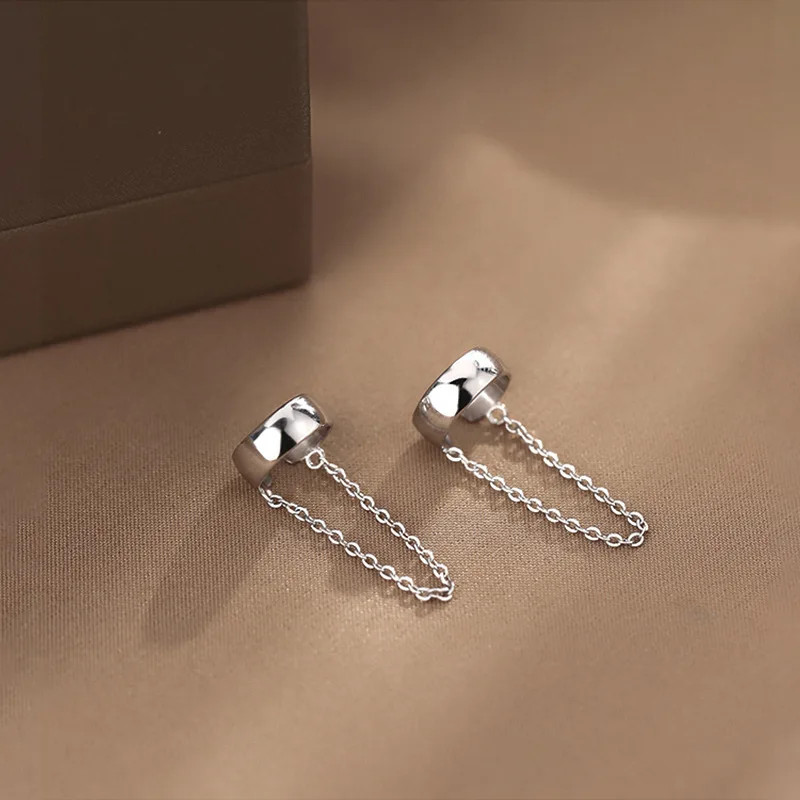 Minimalist Long Tassel Drop Earrings For Women Gold Color Geometric Water Drop Hanging Ear Line Party Jewelry Pendientes