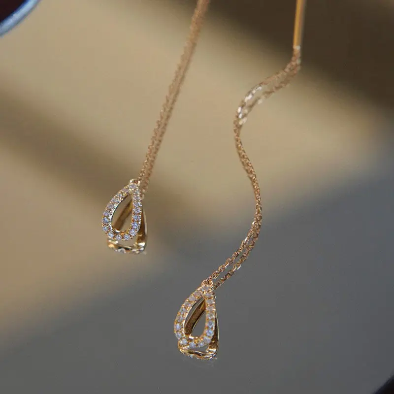 Minimalist Long Tassel Drop Earrings For Women Gold Color Geometric Water Drop Hanging Ear Line Party Jewelry Pendientes