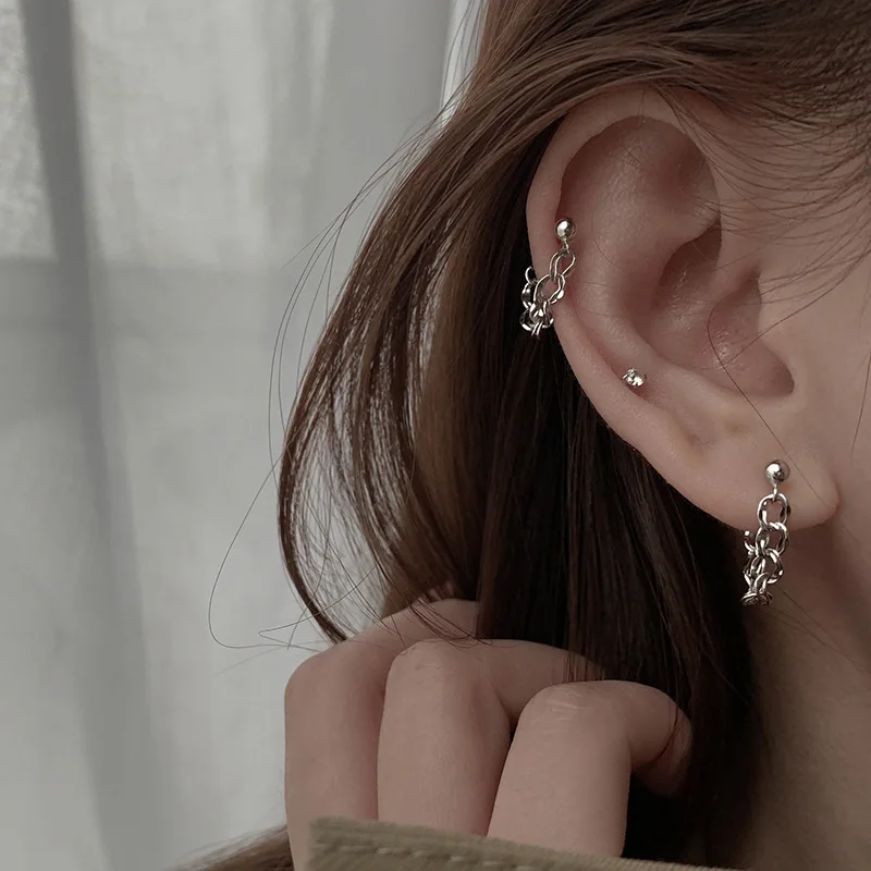 Minimalist Long Tassel Drop Earrings For Women Gold Color Geometric Water Drop Hanging Ear Line Party Jewelry Pendientes