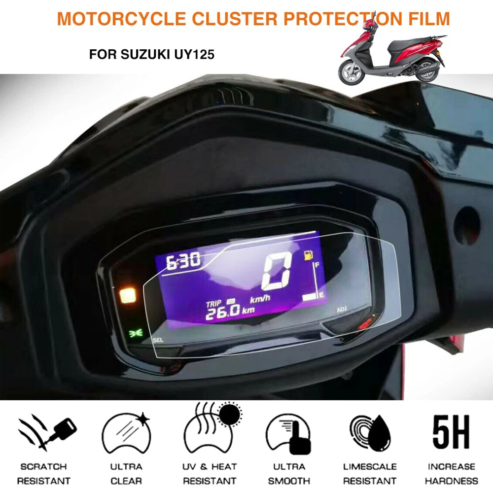 Motorcycle Cluster Scratch Protection Film Screen Protector For Suzuki GSXR 150 UY125 Swing GSX125 GSX-R150 GIXXER155 GIXXER 155