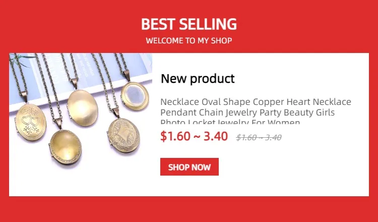 Copper Color Love Heart Locket Pendants for Women Men Openable Photo Frame Glossy Family Pet Picture Necklace Family Love Gift