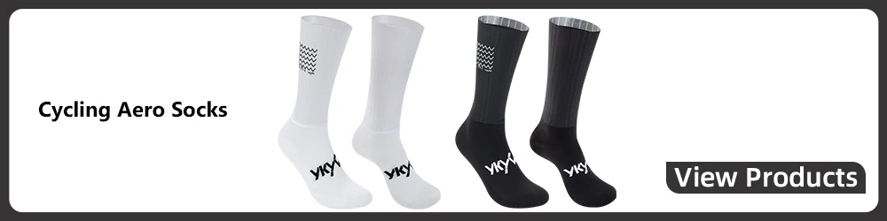 YKYWBIKE Sports Racing Cycling Socks Professional Brand Sport Socks Breathable Road Bike Bicycle Socks Men and Women Outdoor