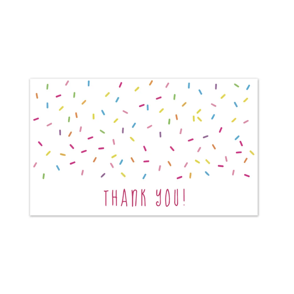 10-30Pcs Thank You Card Party Gift Shopping Purchase Thanks Greeting Cards Appreciation Card For Sellers