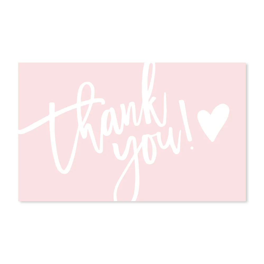 10-30Pcs Thank You Card Party Gift Shopping Purchase Thanks Greeting Cards Appreciation Card For Sellers