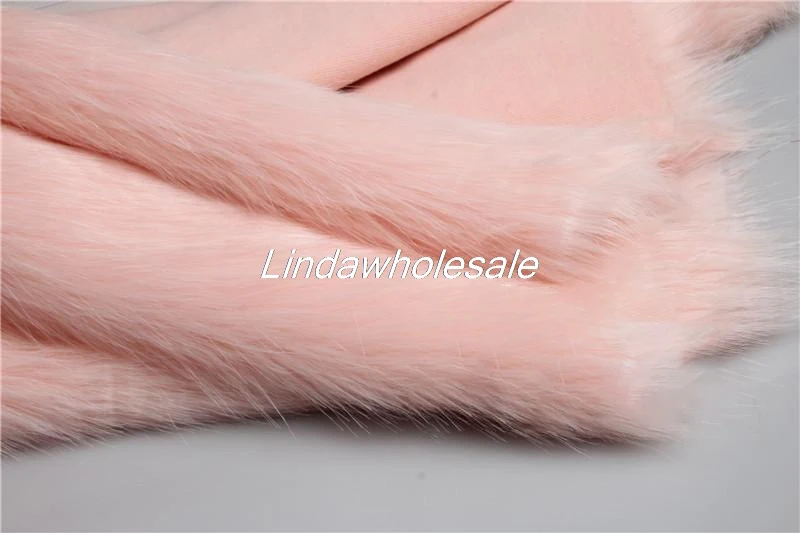 Wholsale imitation fox plush fur,felt cloth,cloth counter carpet material,faux fur fabric,sewing accessories