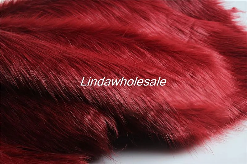 Wholsale imitation fox plush fur,felt cloth,cloth counter carpet material,faux fur fabric,sewing accessories