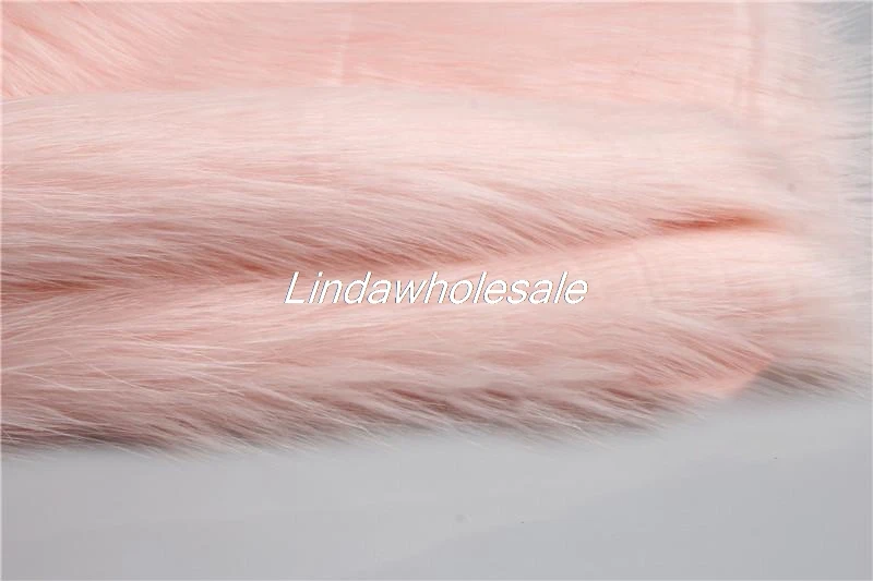 Wholsale imitation fox plush fur,felt cloth,cloth counter carpet material,faux fur fabric,sewing accessories