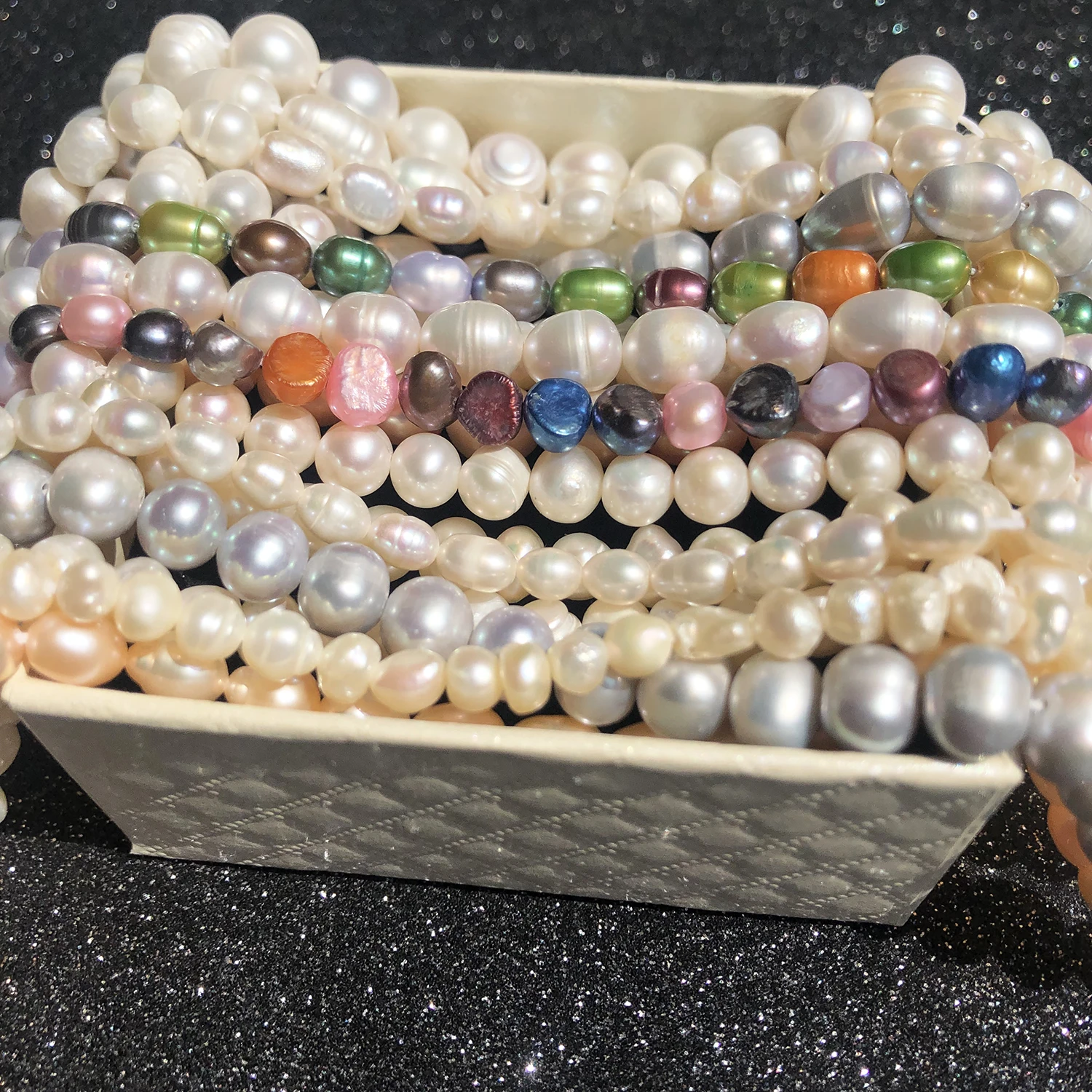 Real Natural Freshwater Pearl Irregular Cultured Small Pearls Punch Beads For Jewelry Making Diy Women's Necklace Bracelet