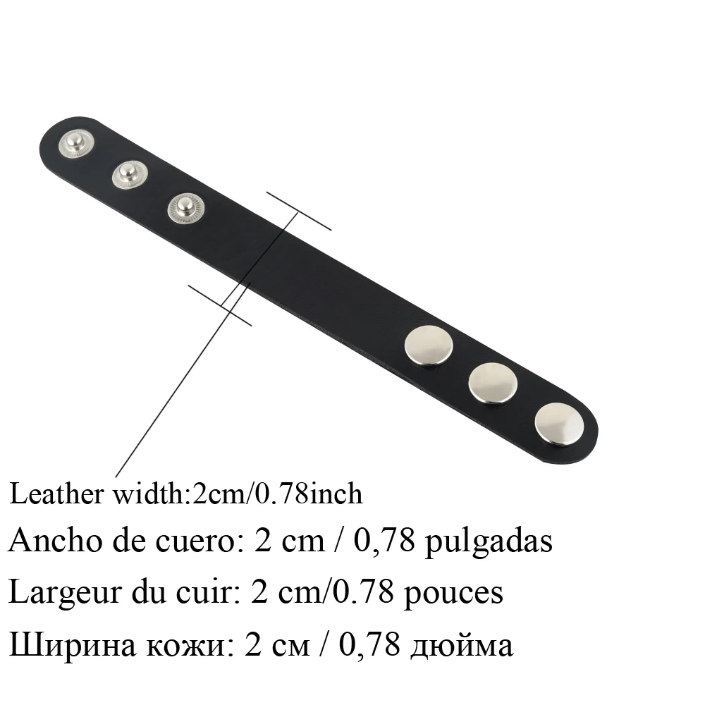 Snap Choker Collar Extender Extension Leather Collar Necklace Extender Buckle Closures Chokers Larger