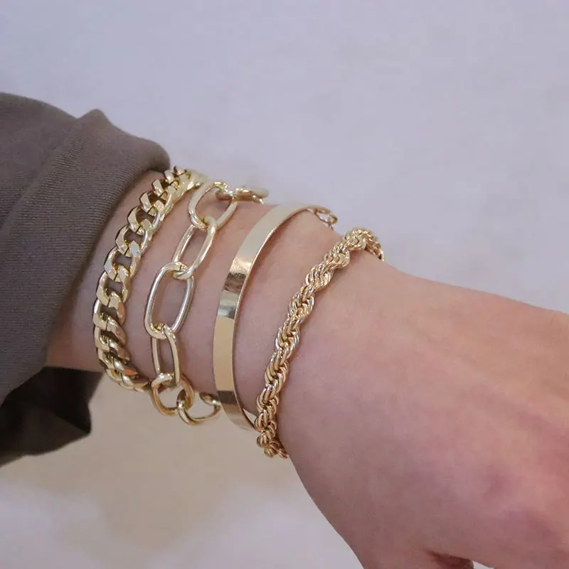 Fashion Chain Love Pearl Double Bracelet Temperament Peach Heart Pendant Bracelet Female College Student Jewelry Pulsera