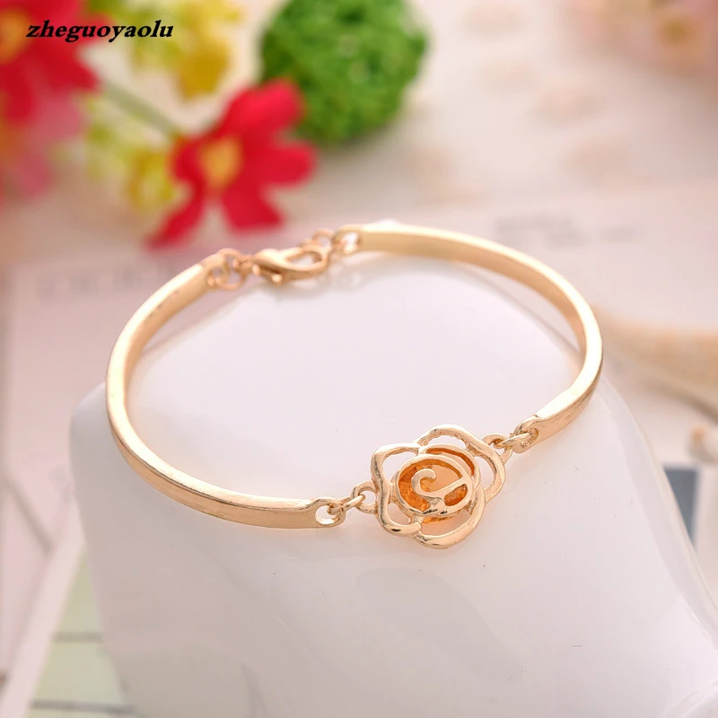 Fashion Chain Love Pearl Double Bracelet Temperament Peach Heart Pendant Bracelet Female College Student Jewelry Pulsera
