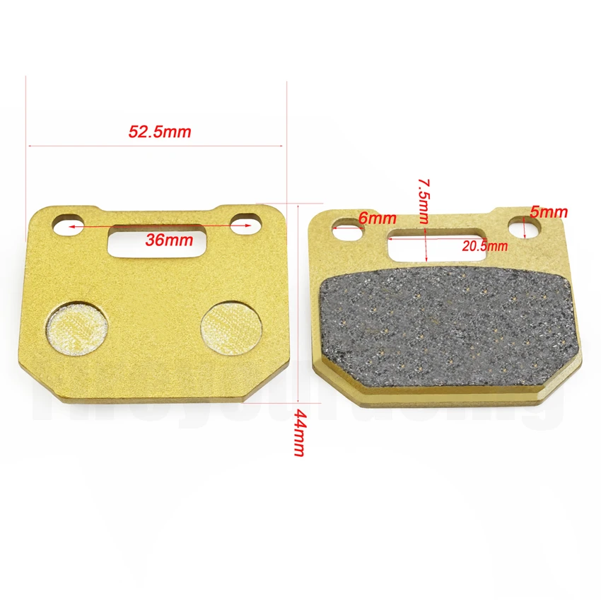 Motorcycle Disks Brake Pads for 82mm Radial Mounting RPM Adelin Frando Brake Caliper Pad