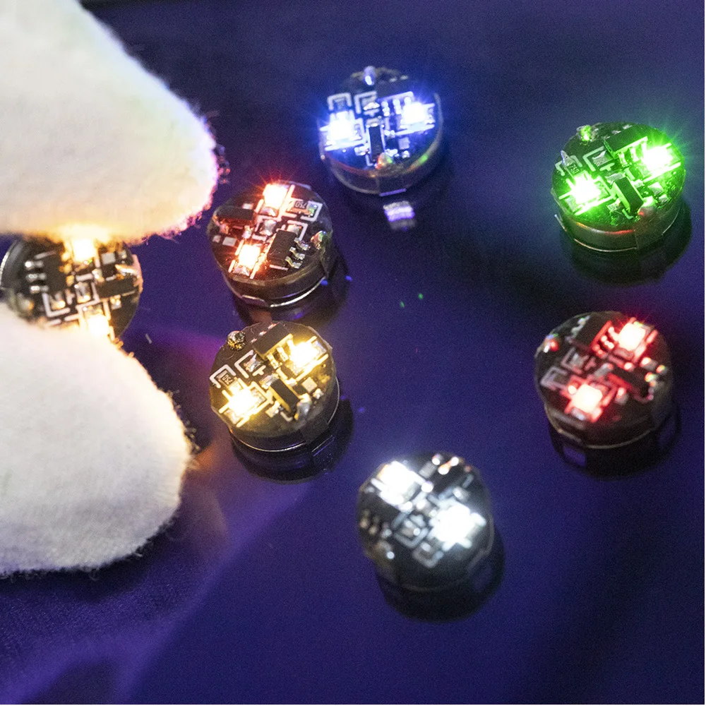 DIY Modeling Magnetic Control LED Lamp Magnetron Switch Animation Figure Plus Light Model Wireless Light With Battery 1pc
