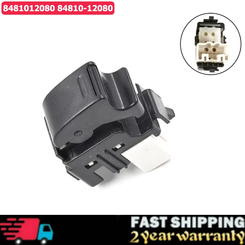 Car Power Window Switch Front Right 8481012080 For Toyota Yaris Vios Corolla Prius Crown RAV4 Hilux Hiace 84810-12080
