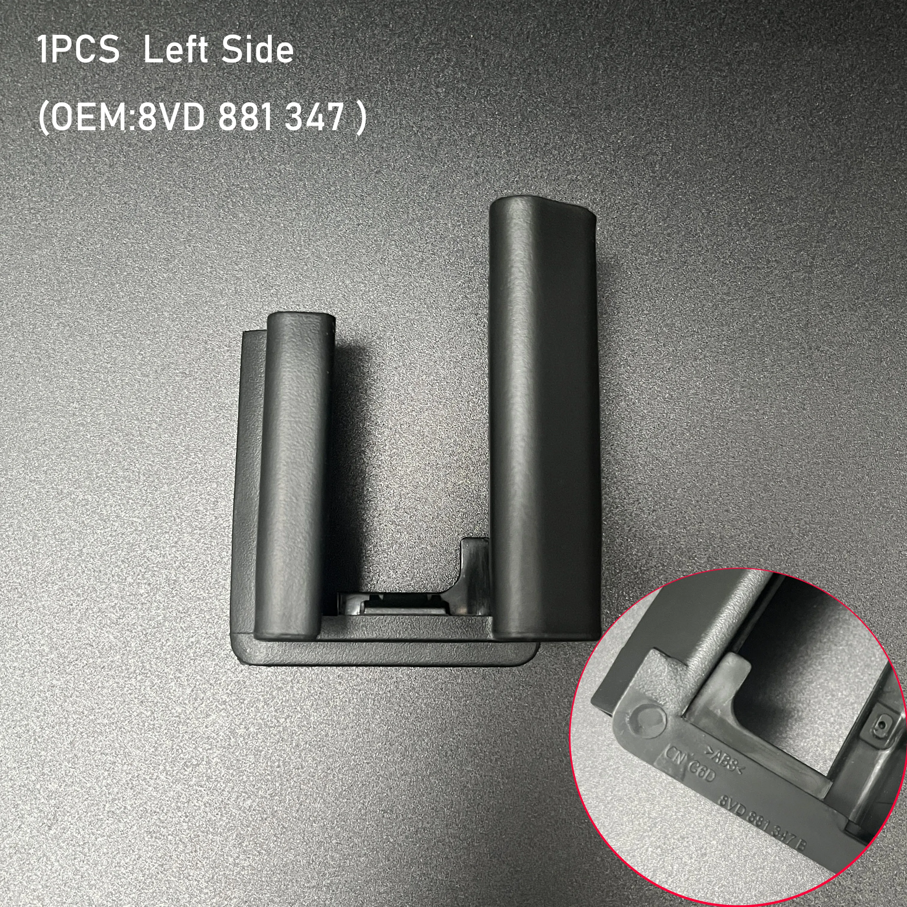 For AUDI A3 A5 A7 OEM Front Seat Guide Rail Track End Plate Cover End Cap Trim 8VD881348/347B 4F0881347/348 8E0881347E/348 E